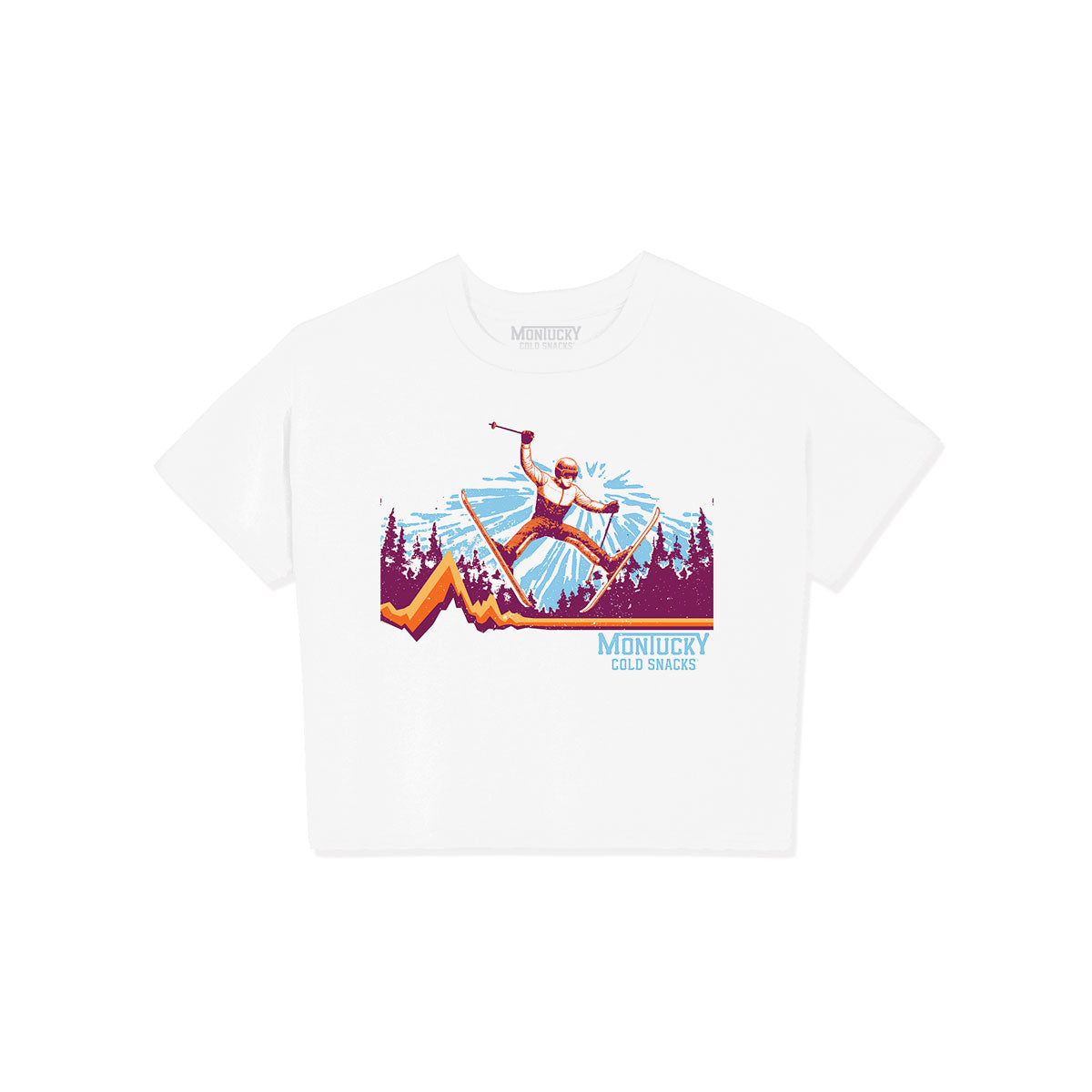Spread Eagle Ski Womens Crop Tee