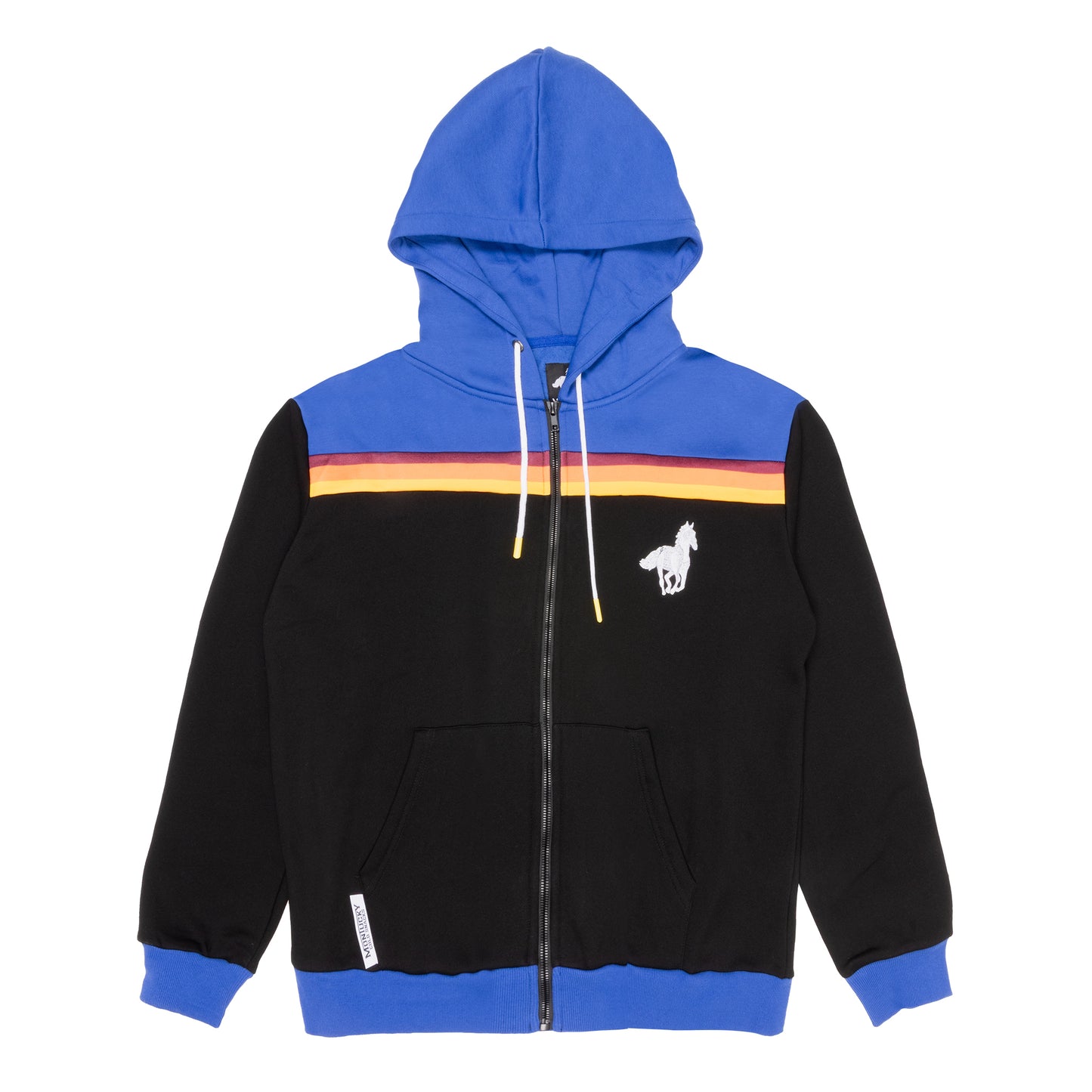 Western Stripes Zip Hoodie