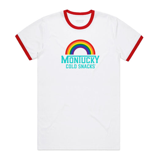 Montucky Pride Rainbow Ringer Tee