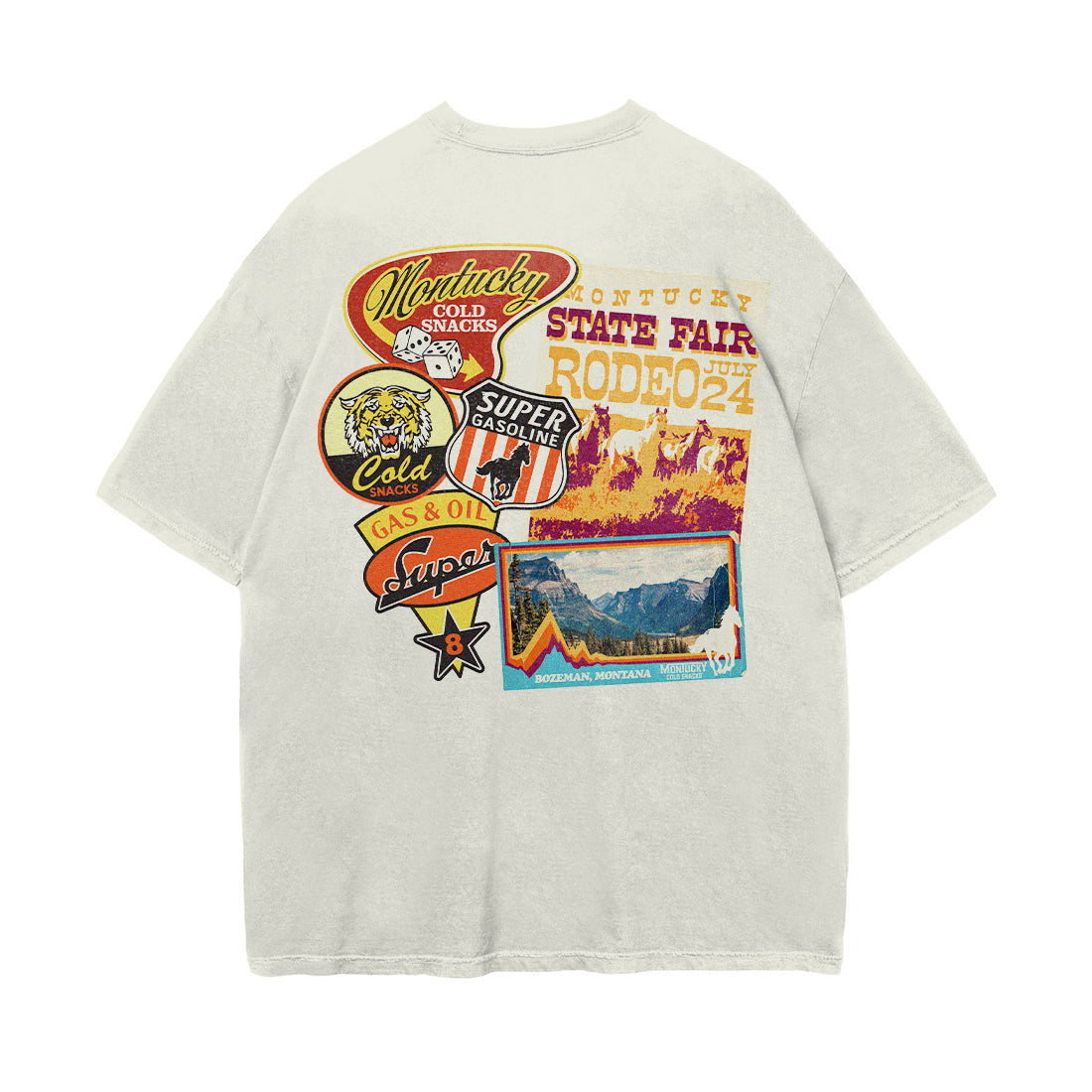 【希少品】ballaholic TSC 7/8 TEE Gas Station Signs Tee – Montucky Cold Snacks
