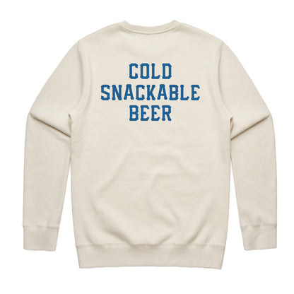 Cold Snackable Beer Crewneck