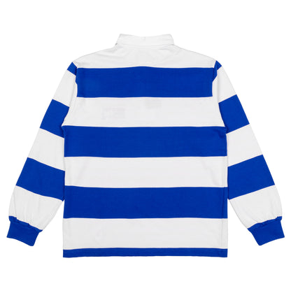 Striped Rugby Embroidered Long Sleeve