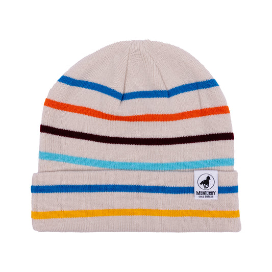 Striped Knit Beanie